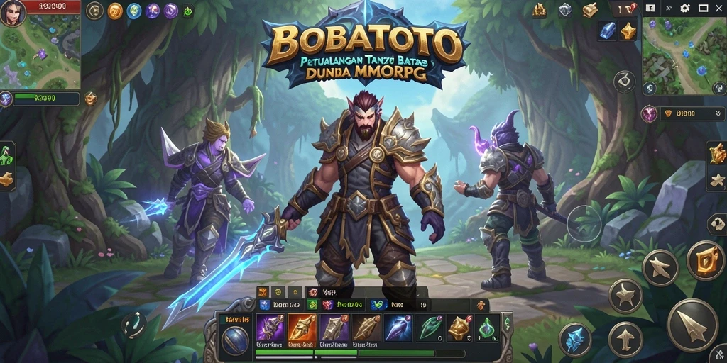 Screenshot gameplay BOBATOTO yang menarik dalam petualangan MMORPG.
