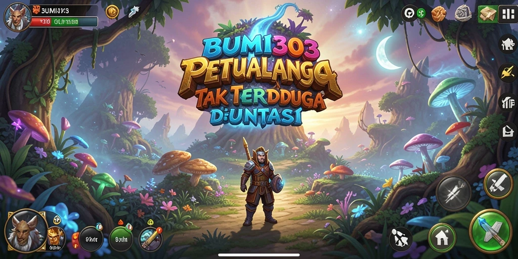 Tampilan gameplay BUMI303 yang seru dan menantang.
