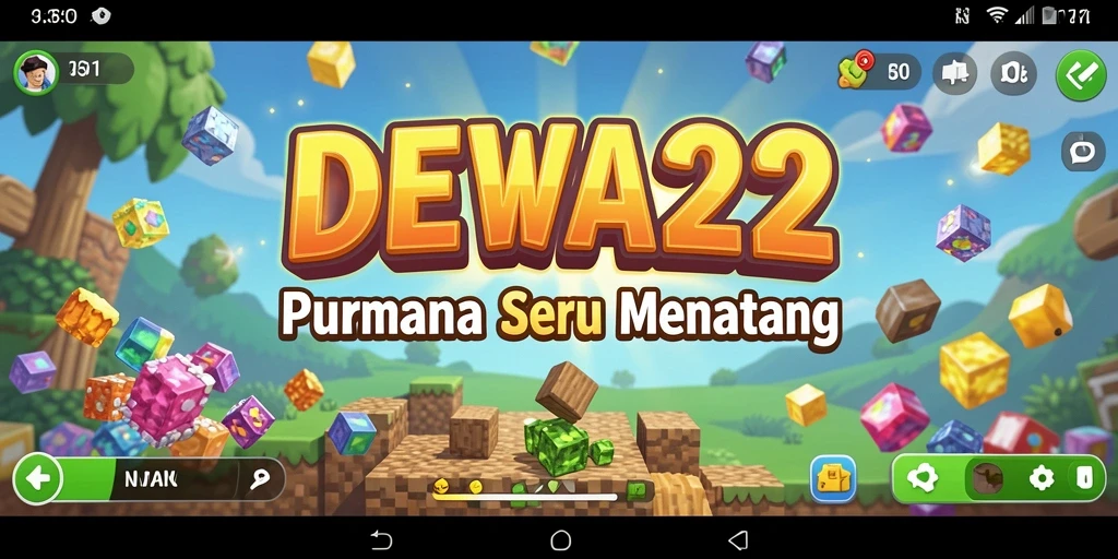 Tampilan permainan DEWA22 dengan berbagai teka-teki Puzzle yang menantang.