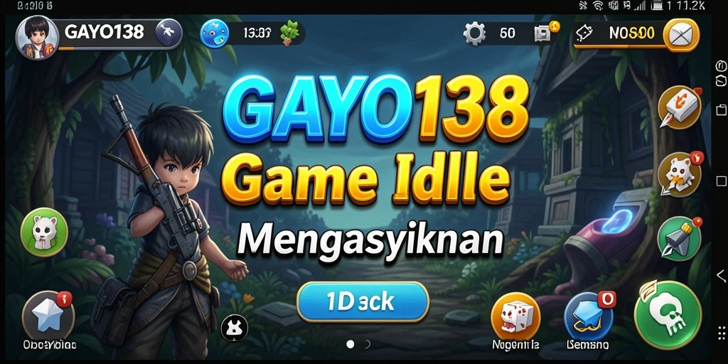 Tampilan gameplay GAYO138 yang mengasyikkan dengan elemen Idle.