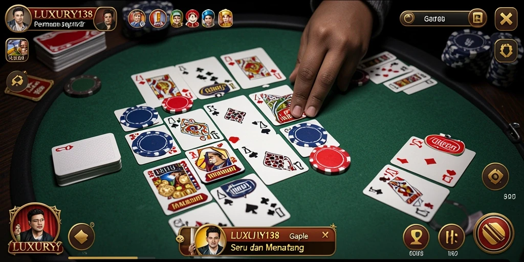 Tampilan gameplay seru dan interaktif di LUXURY138.