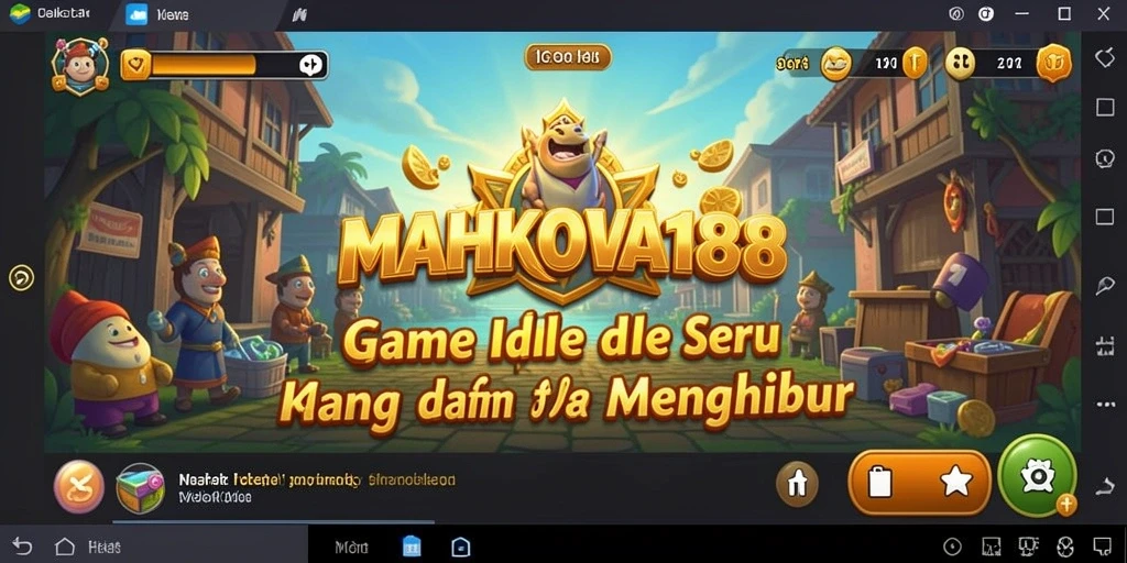 Screenshot gameplay MAHKOTA188 menunjukkan pengumpulan sumber daya yang menarik.