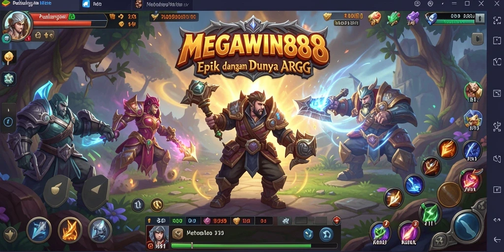 Gameplay MEGAWIN888 yang menakjubkan dan penuh aksi.