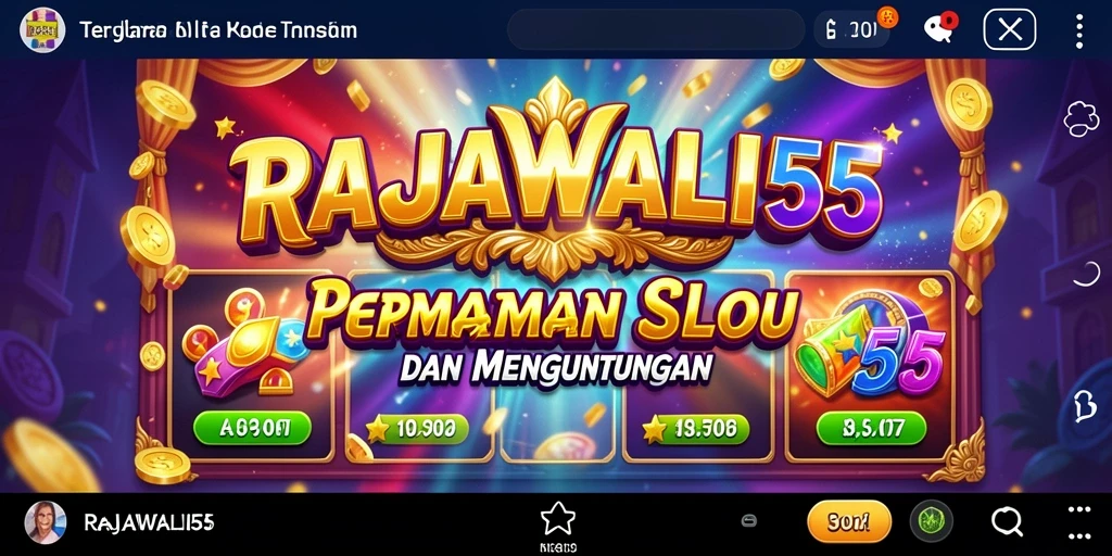 Tampilan gameplay slot RAJAWALI55 yang seru dan mengasyikkan.