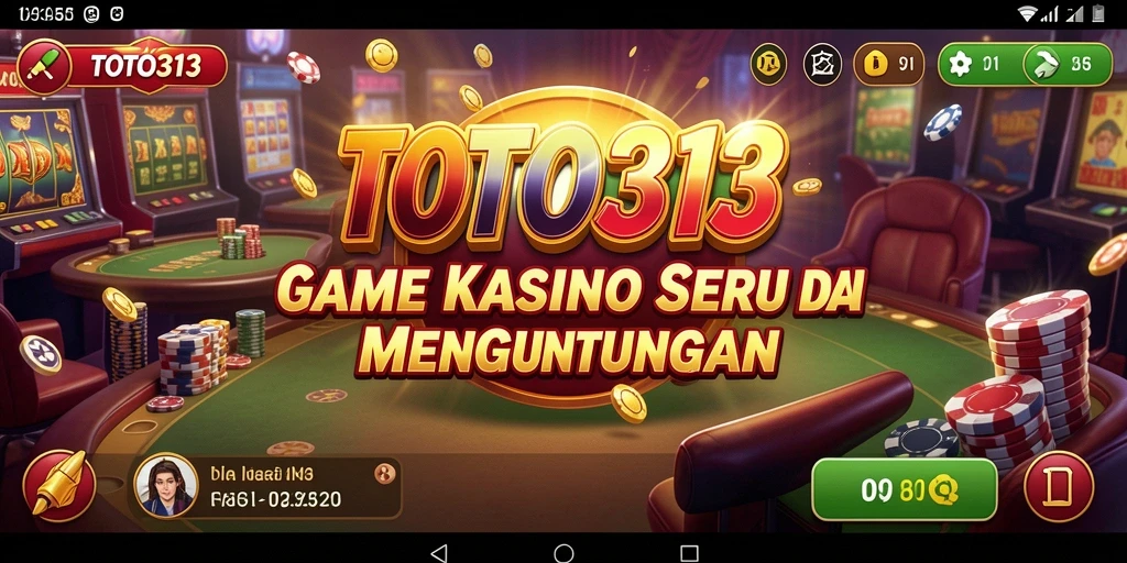 Gameplay menarik dari TOTO313 dalam suasana Kasino.