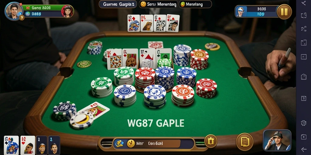 Tampilan gameplay seru dari WG87 yang penuh strategi.